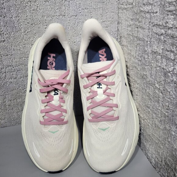 Hoka One One Arahi 8 Wide Women's Size US 8D Rose Cream Athletic Sneakers. - Picture 5 of 9